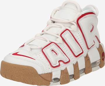 Nike Sportswear Sneakers laag 'Air More Uptempo' in Wit: voorkant