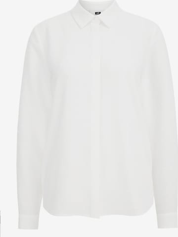 WE Fashion - Blusa em branco: frente