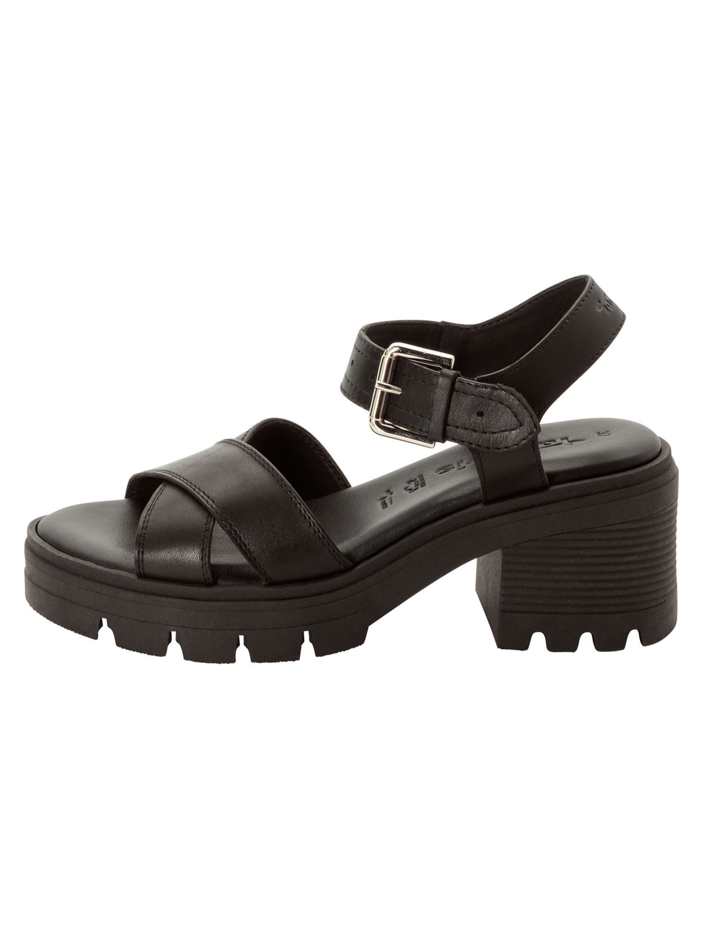 Tamaris Sandaal in Zwart