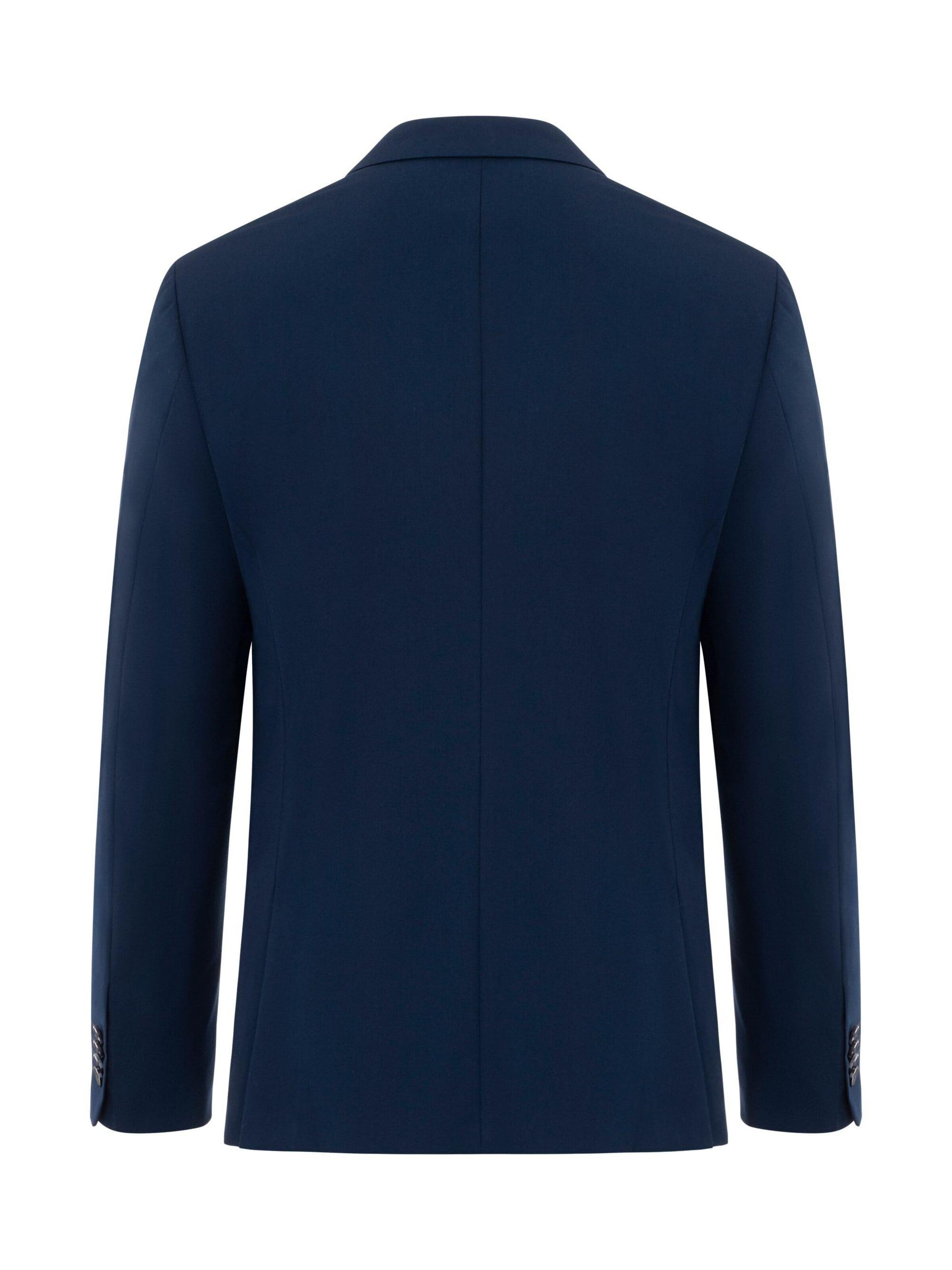 Thomas Goodwin Slim fit Business-colbert in Blauw: voorkant