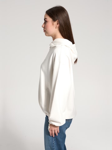 NOWIHT Sweatvest 'Sabine' in Wit