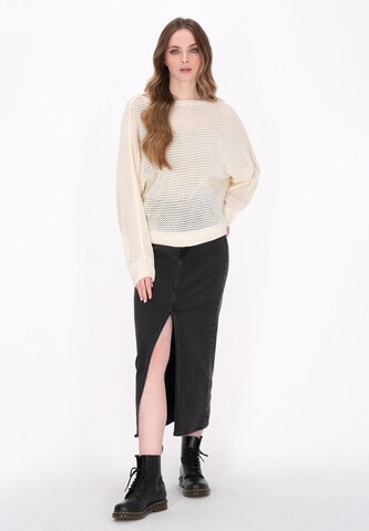DreiMaster Vintage Свитер 'Comfy' в Белый