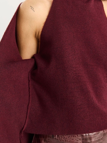 Bianco Lucci - Blusa 'Blusen' em vermelho