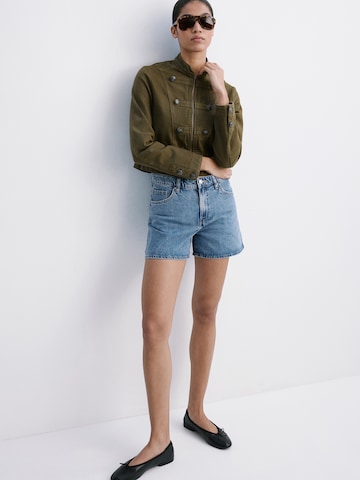 Regular Jeans 'ZOEY' de la MANGO pe albastru