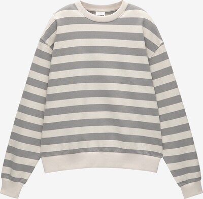 Pull&Bear Sweater majica u svijetlobež / siva, Pregled proizvoda