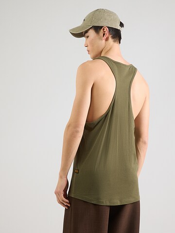 G-STAR Top in Grün: Rückseite