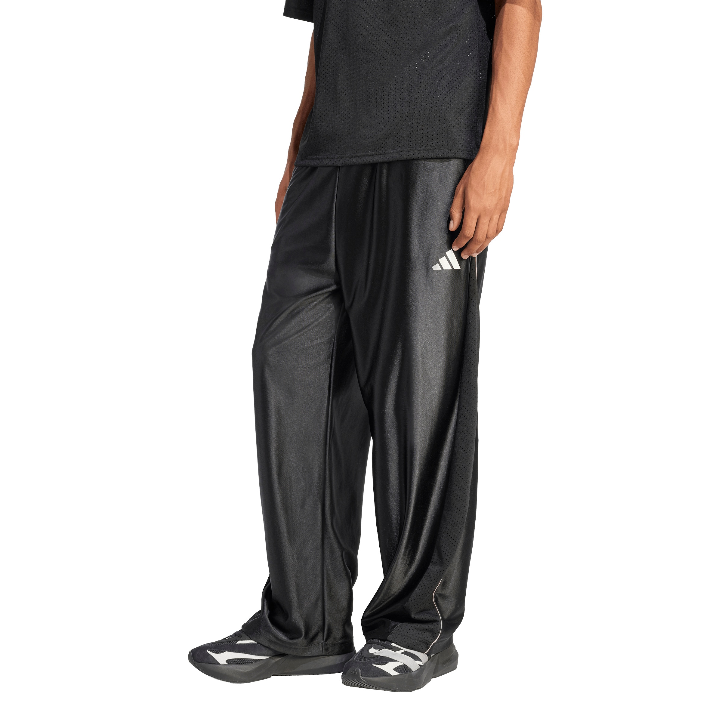 ADIDAS SPORTSWEAR - Loosefit Pantalón deportivo 'STA SEAS' en negro: frente