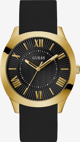 GUESS Analoguhr in Gold: Vorderseite