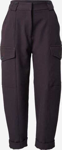 Loosefit Pantalon cargo 'UTILITY' River Island en marron : devant