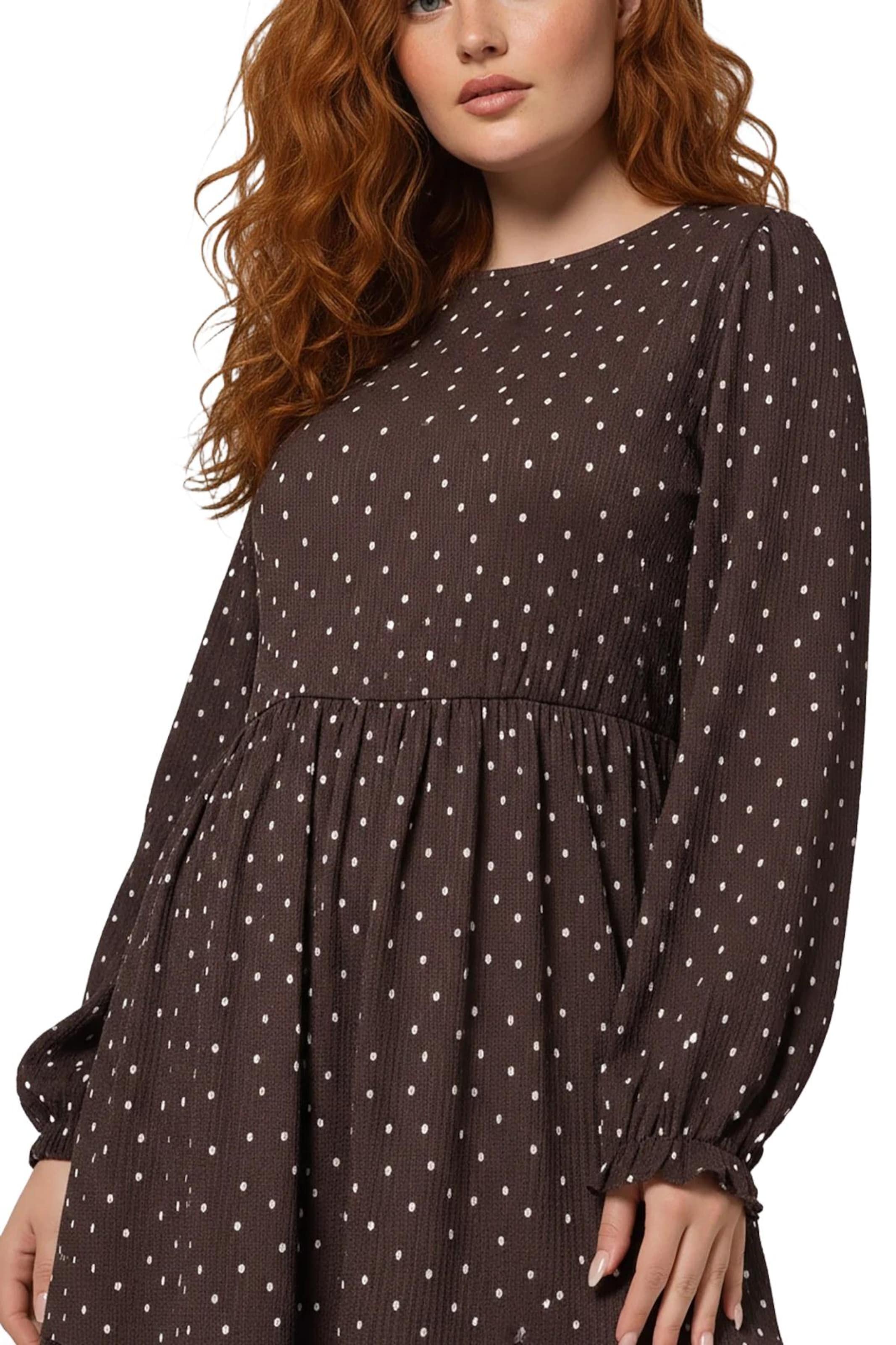 Robe Shape Of You en marron