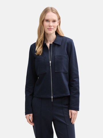 TOM TAILOR Tussenjas in Blauw: voorkant