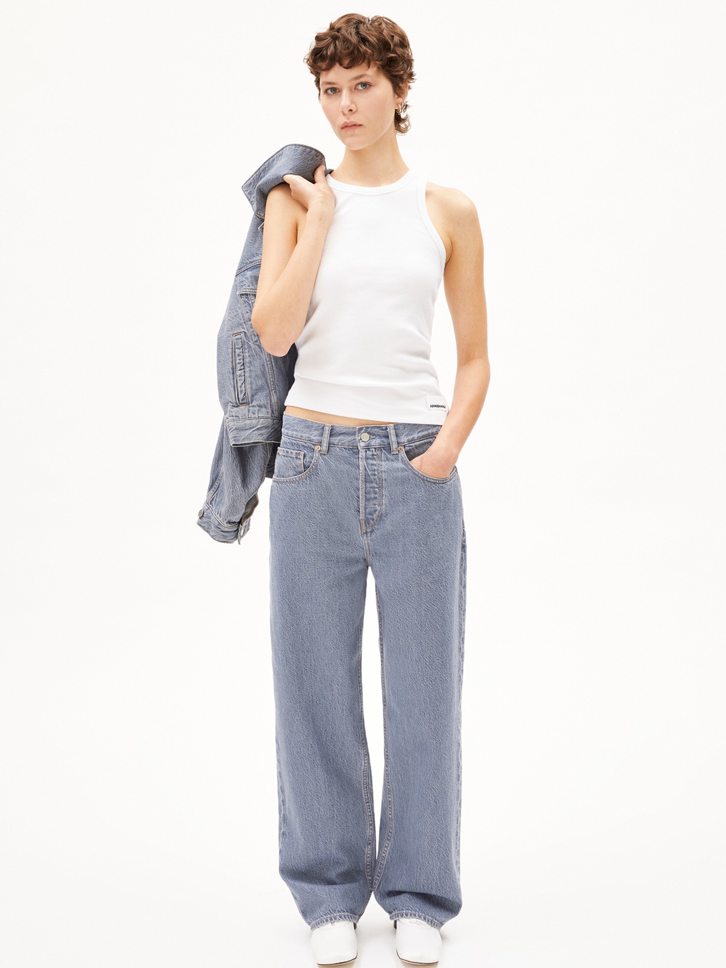 ARMEDANGELS Loosefit Jeans in Blauw