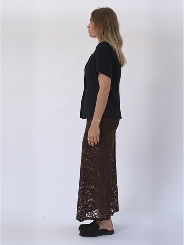 TEESHOPPEN Skirt ' Amara ' in Braun