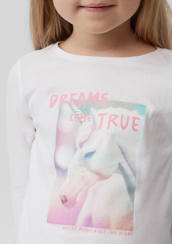 T-Shirt s.Oliver en blanc