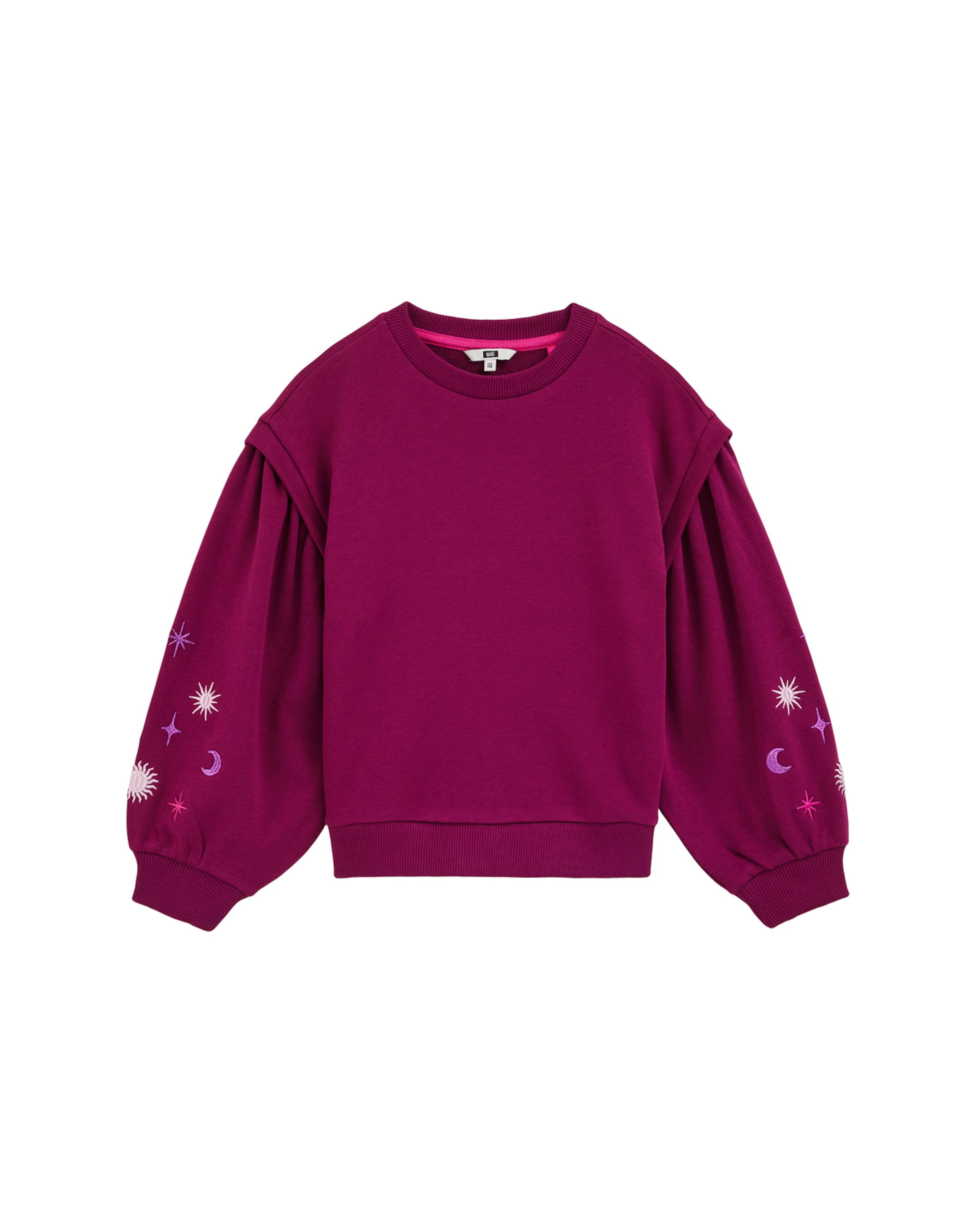 WE Fashion Mikina - Fialová: predná strana