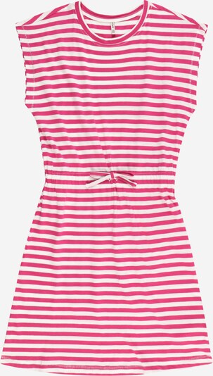 KIDS ONLY Kleid 'May' in pink / weiß, Produktansicht