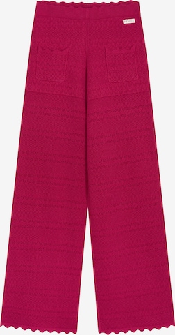 Pantalon 'Aurea' OH APRIL en rouge : devant