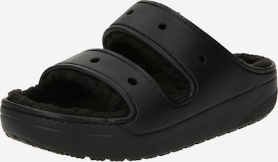 Crocs Pantolette in schwarz / weiß, Produktansicht