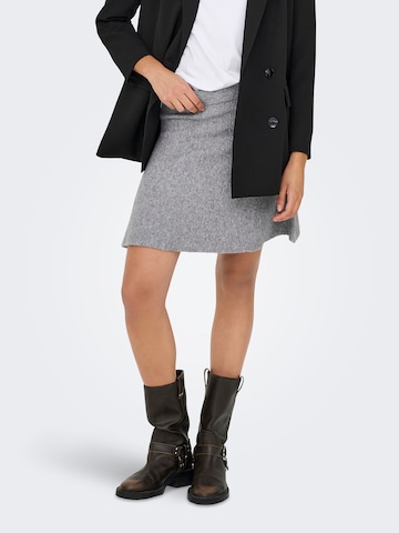 Jupe 'JDYLEA' JDY en gris : devant