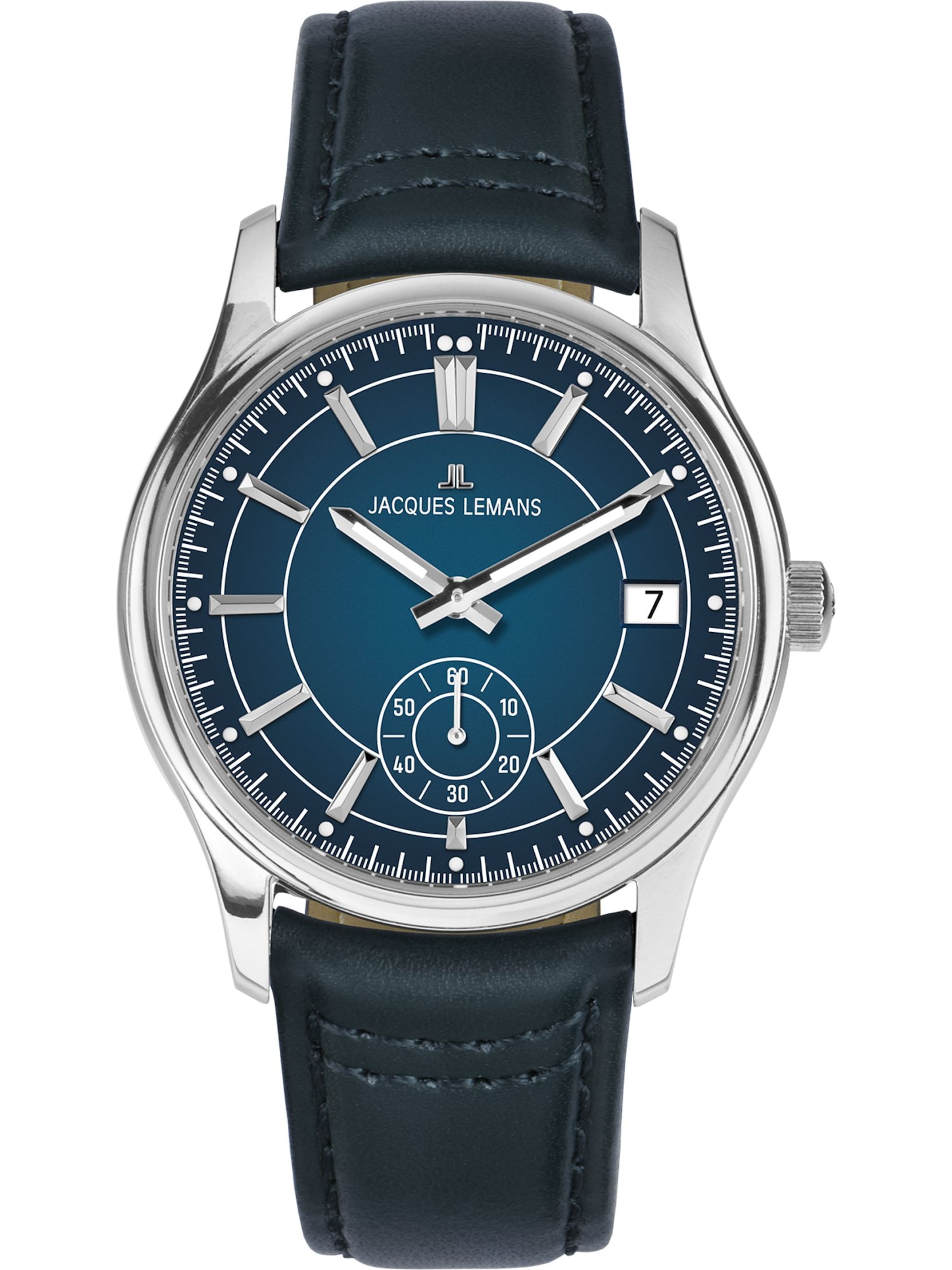 Jacques Lemans Analog Watch in Blue: front
