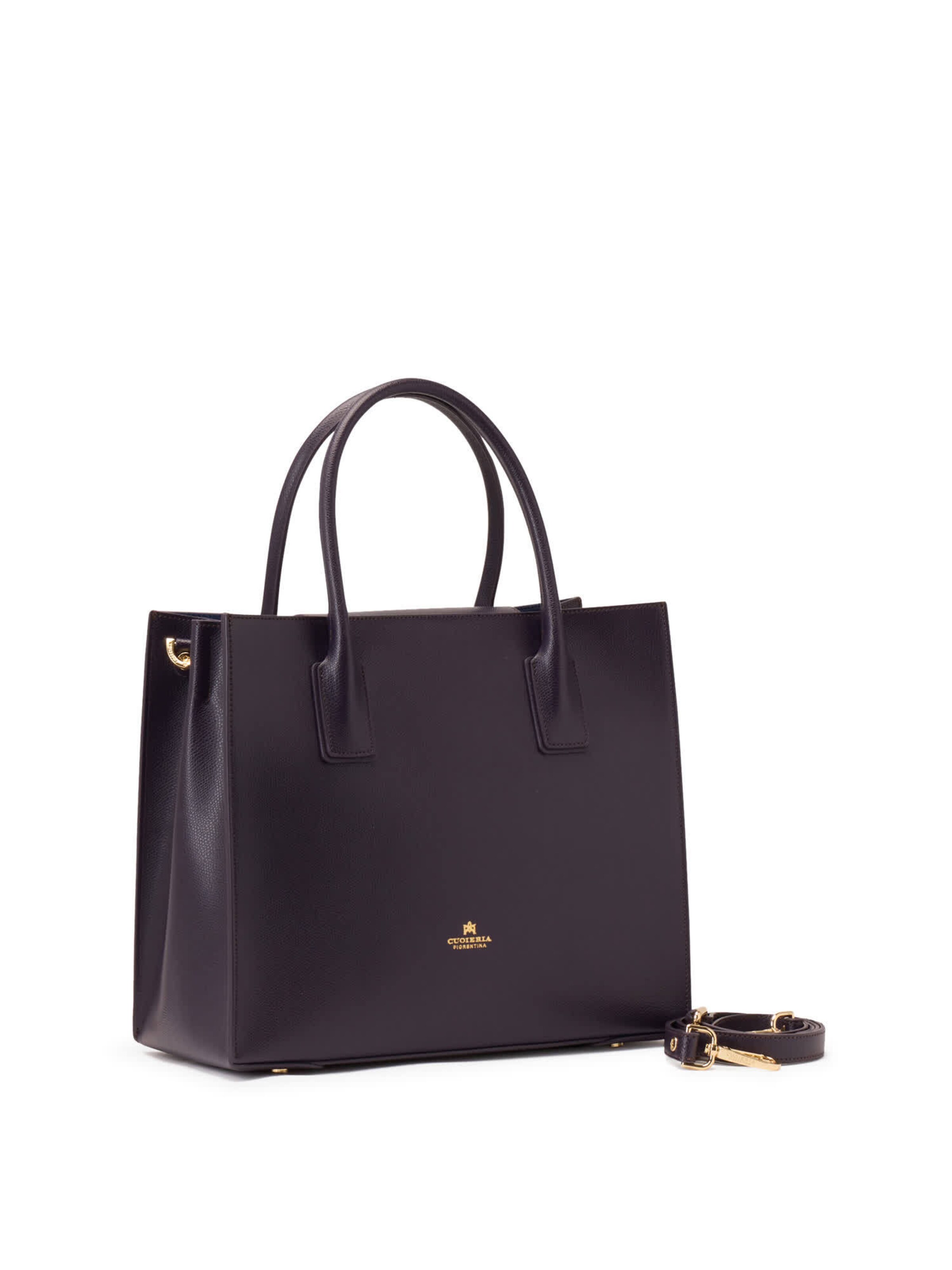 Cabas 'Alice' Cuoieria Fiorentina en violet