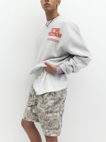 Pull&Bear Loosefit Cargobukser i beige