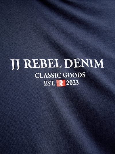 JJ Rebel Tričko - tmavomodrá / biela, Produkt