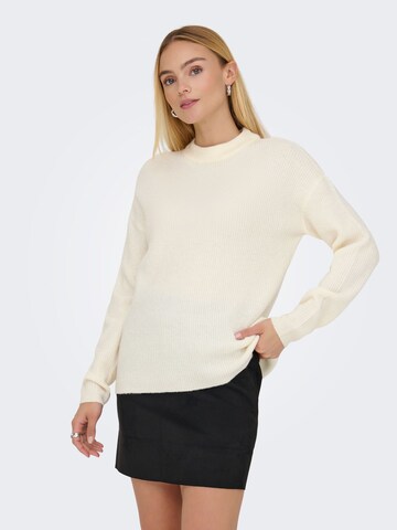 ONLY Sweater 'ONLCamilla' in Beige: front
