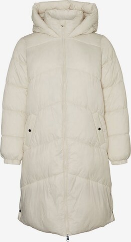 Manteau d’hiver 'Uppsala' Vero Moda Curve en beige : devant