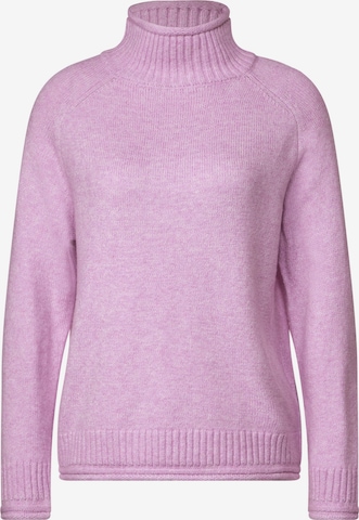 Pullover di STREET ONE in rosa: frontale