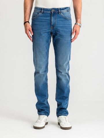 TOM TAILOR Slimfit Jeans 'Josh'‌‌‌‌ in Blau