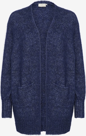 Cardigan 'Katrina' Kaffe en bleu : devant