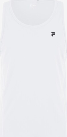 FILA Funkční tričko 'LEPS' – bílá: přední strana