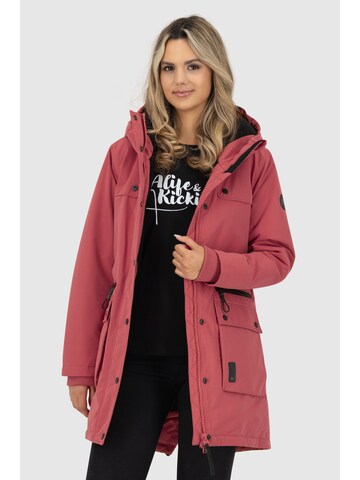alife & kickin Vinterjakke 'CharlotteAK A' i pink: forside