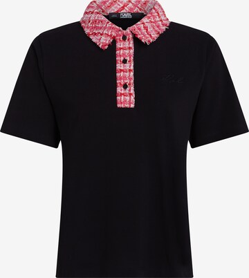 Karl Lagerfeld Shirt in Zwart: voorkant