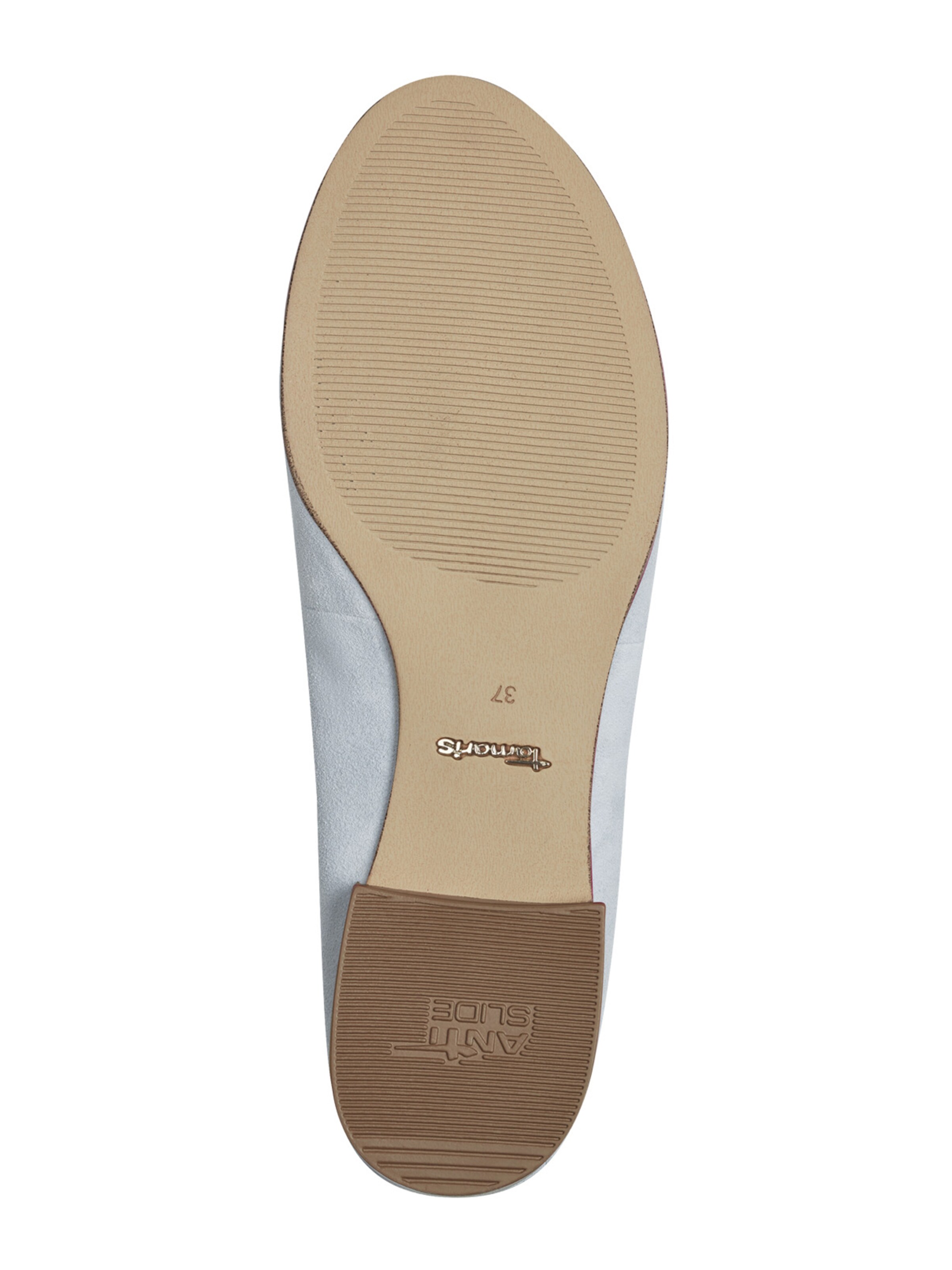 Tamaris Ballerinasko i blå