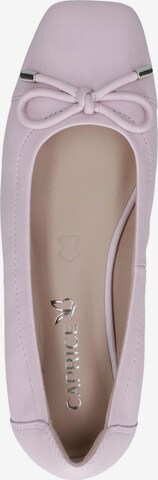 CAPRICE Ballet Flats in Purple