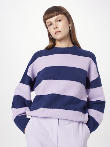 HUGO Sweater in Blue: front