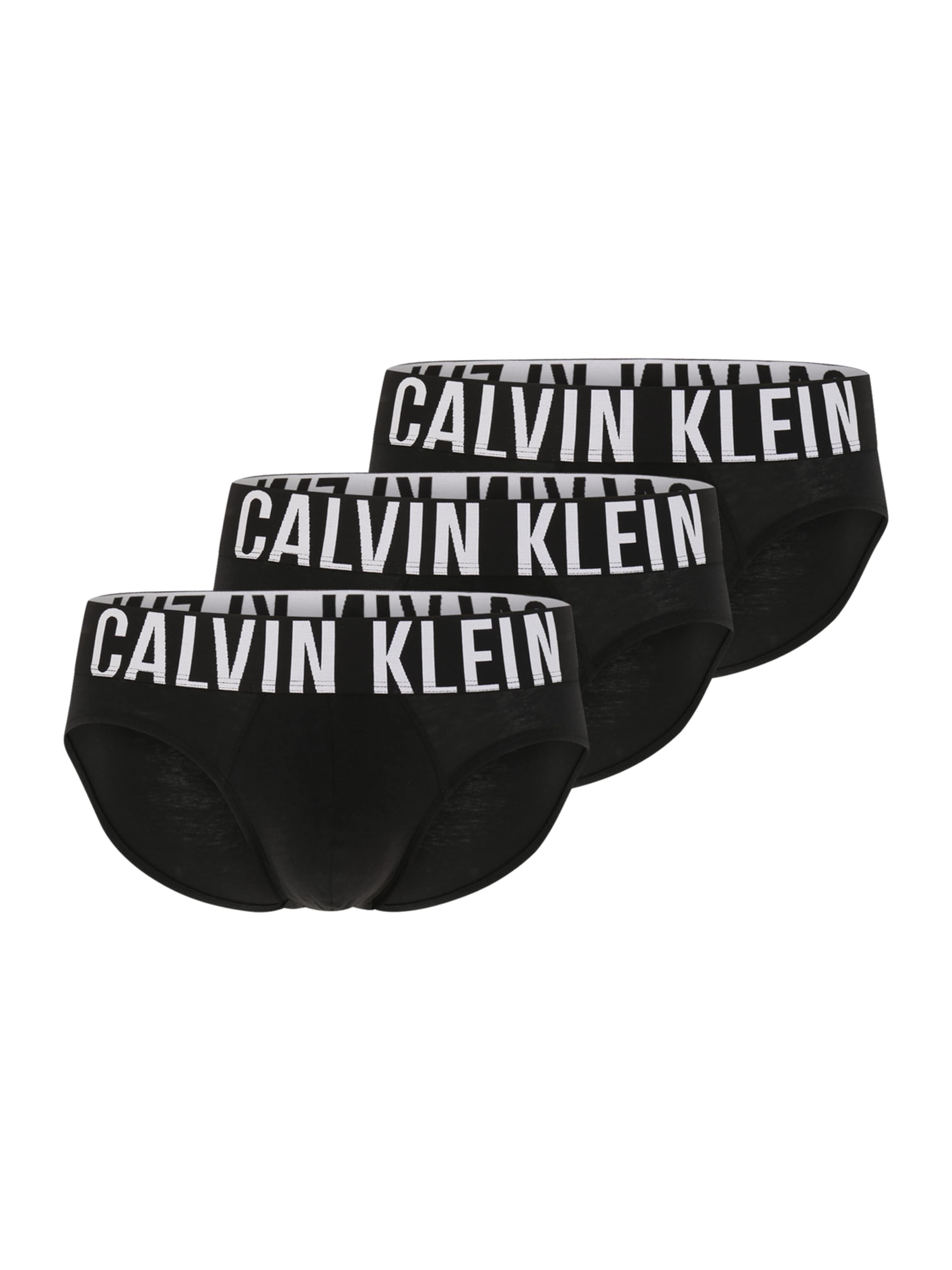 Calvin Klein UnderwearSlip - crna boja: prednji dio