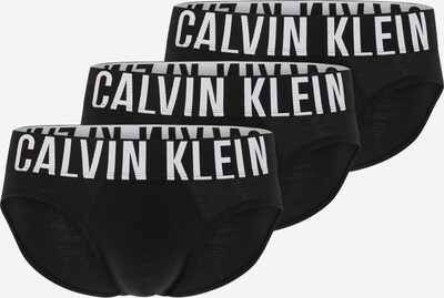Calvin Klein Underwear Slip en noir / blanc, Vue avec produit