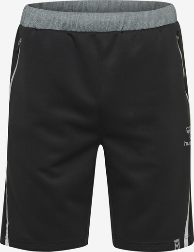 Hummel Sporthose in grau / schwarz, Produktansicht