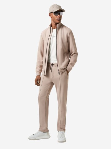 BOGNER Zip-Up Hoodie 'Mario' in Beige