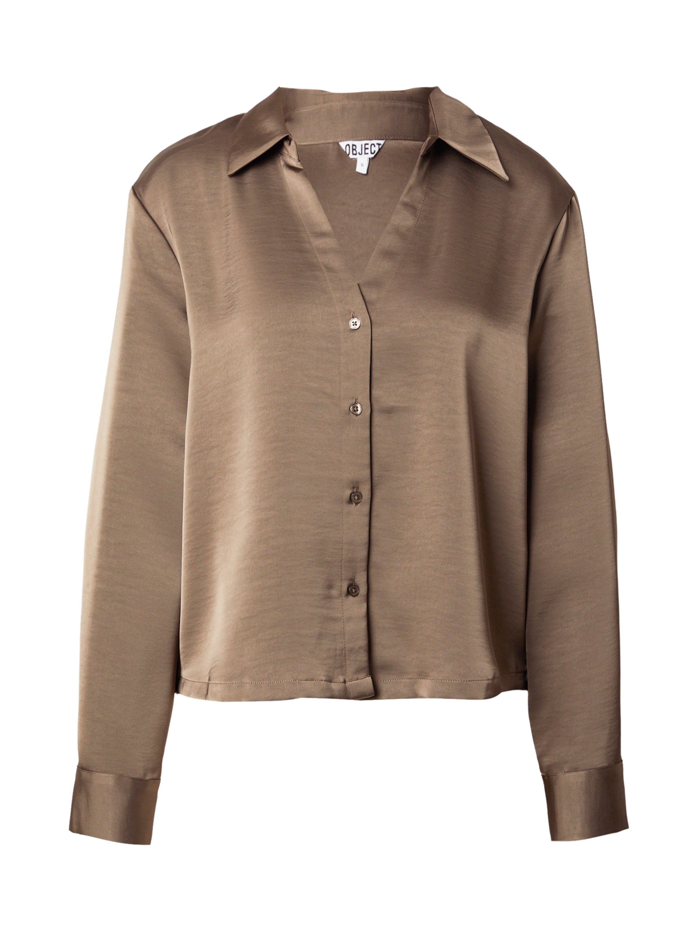 OBJECT Pusero 'OBJCHILLI' värissä ruskea: etupuoli