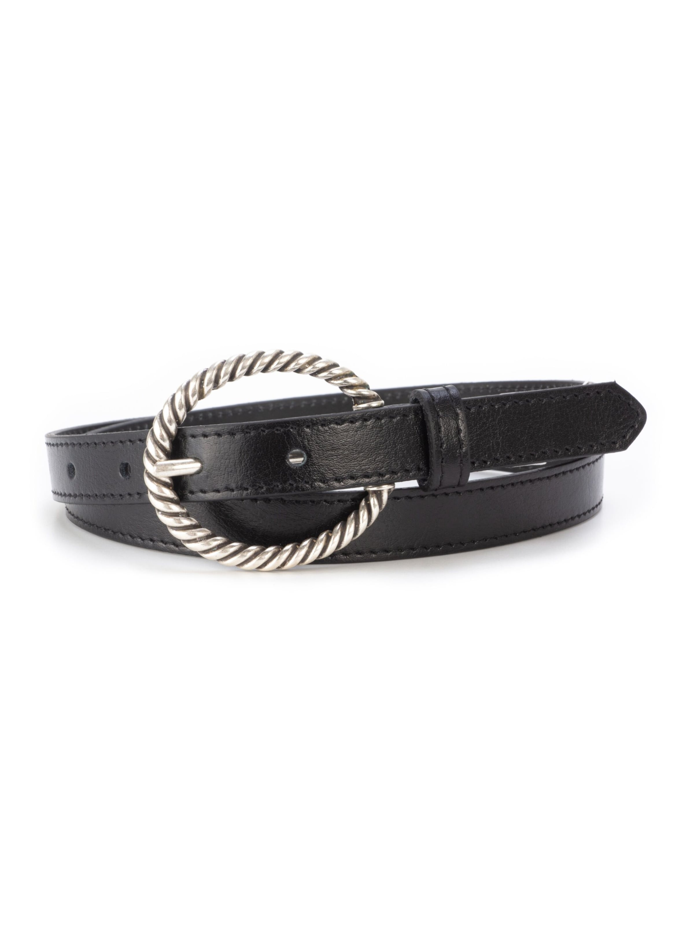 BA98 Belt in Black: front