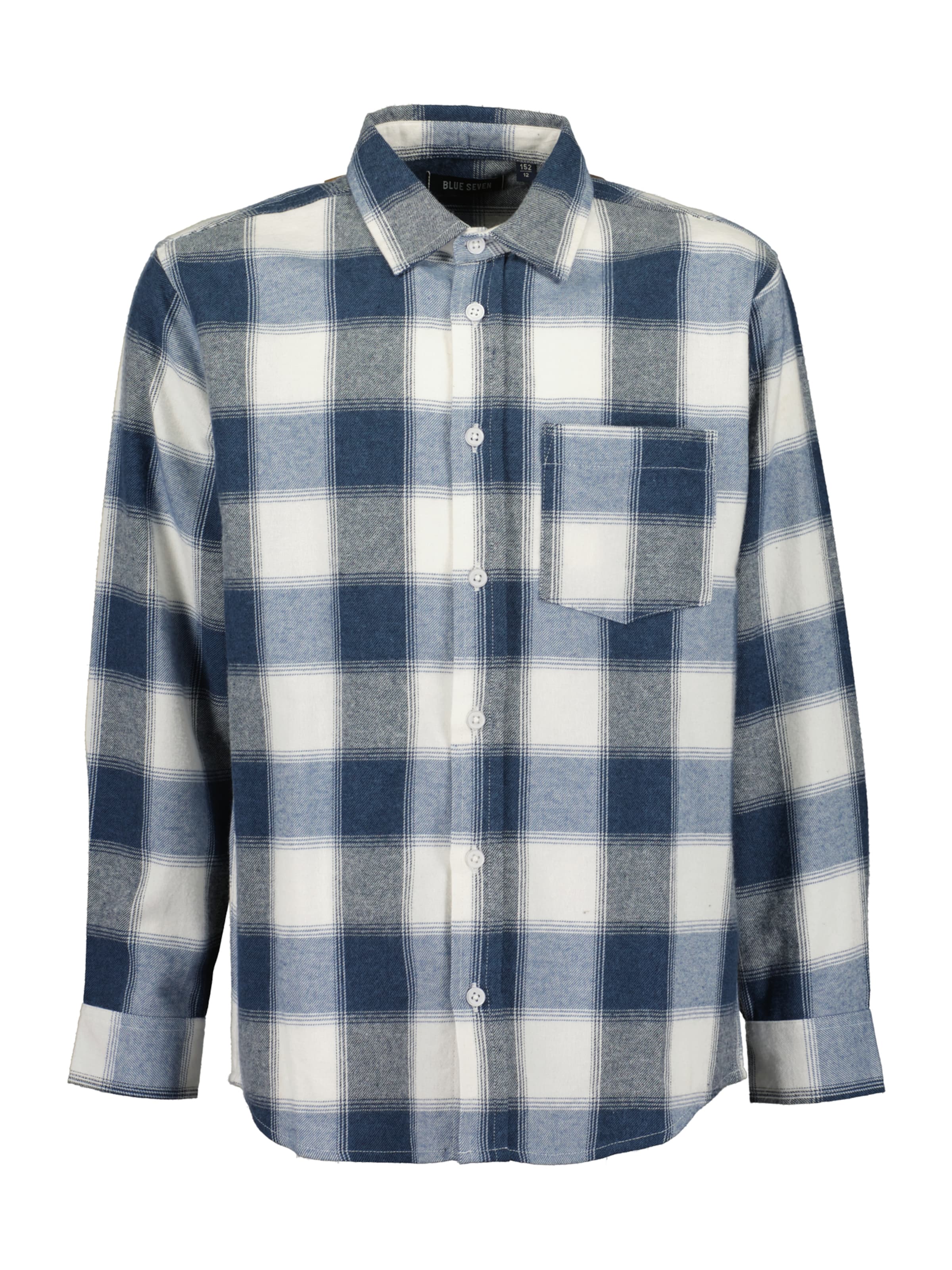 Regular fit Camicia di BLUE SEVEN in blu: frontale