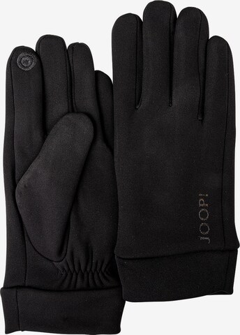 JOOP! Full Finger Gloves in Black: front