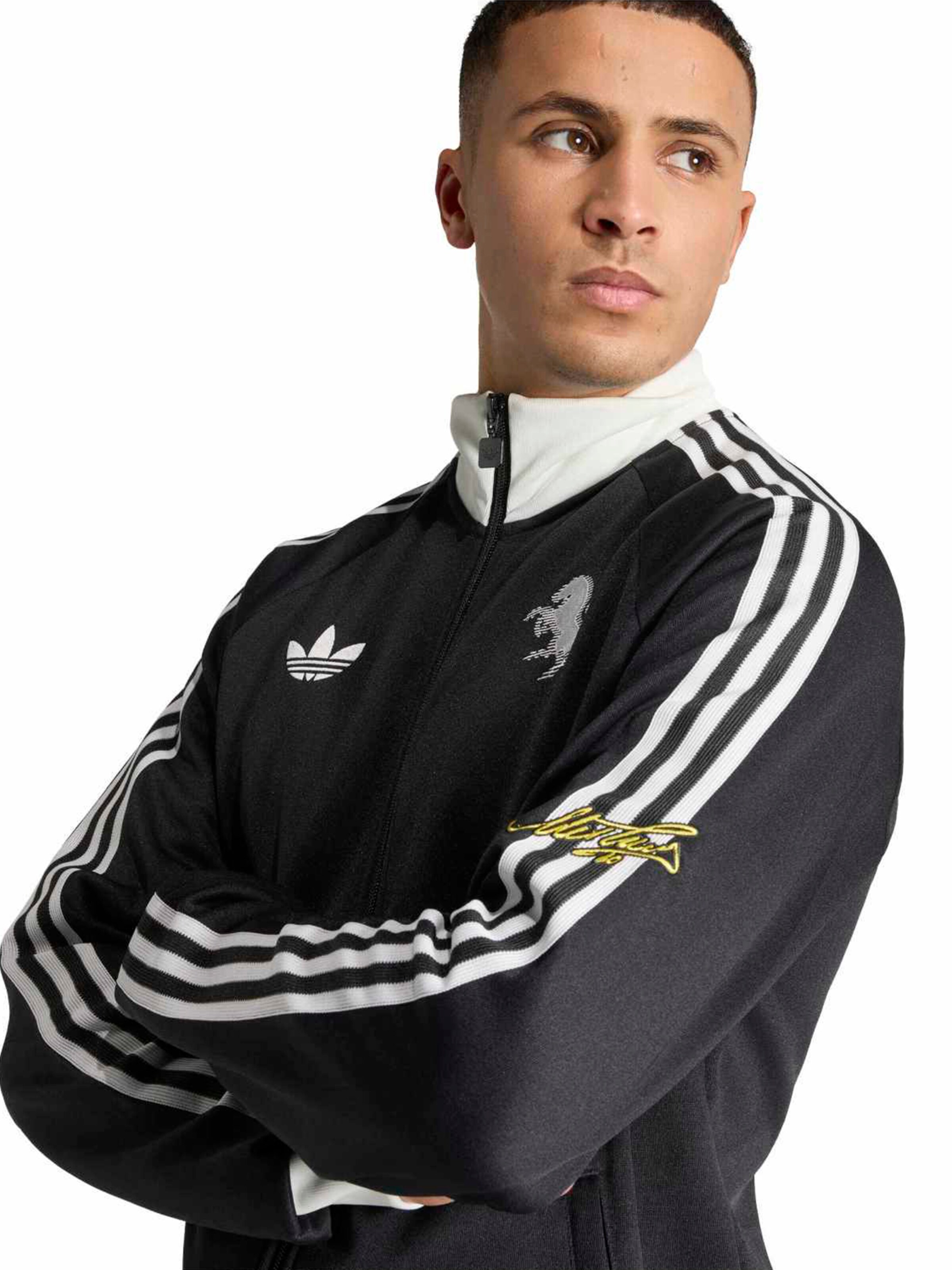 Veste de sport 'JUVE' ADIDAS PERFORMANCE en noir