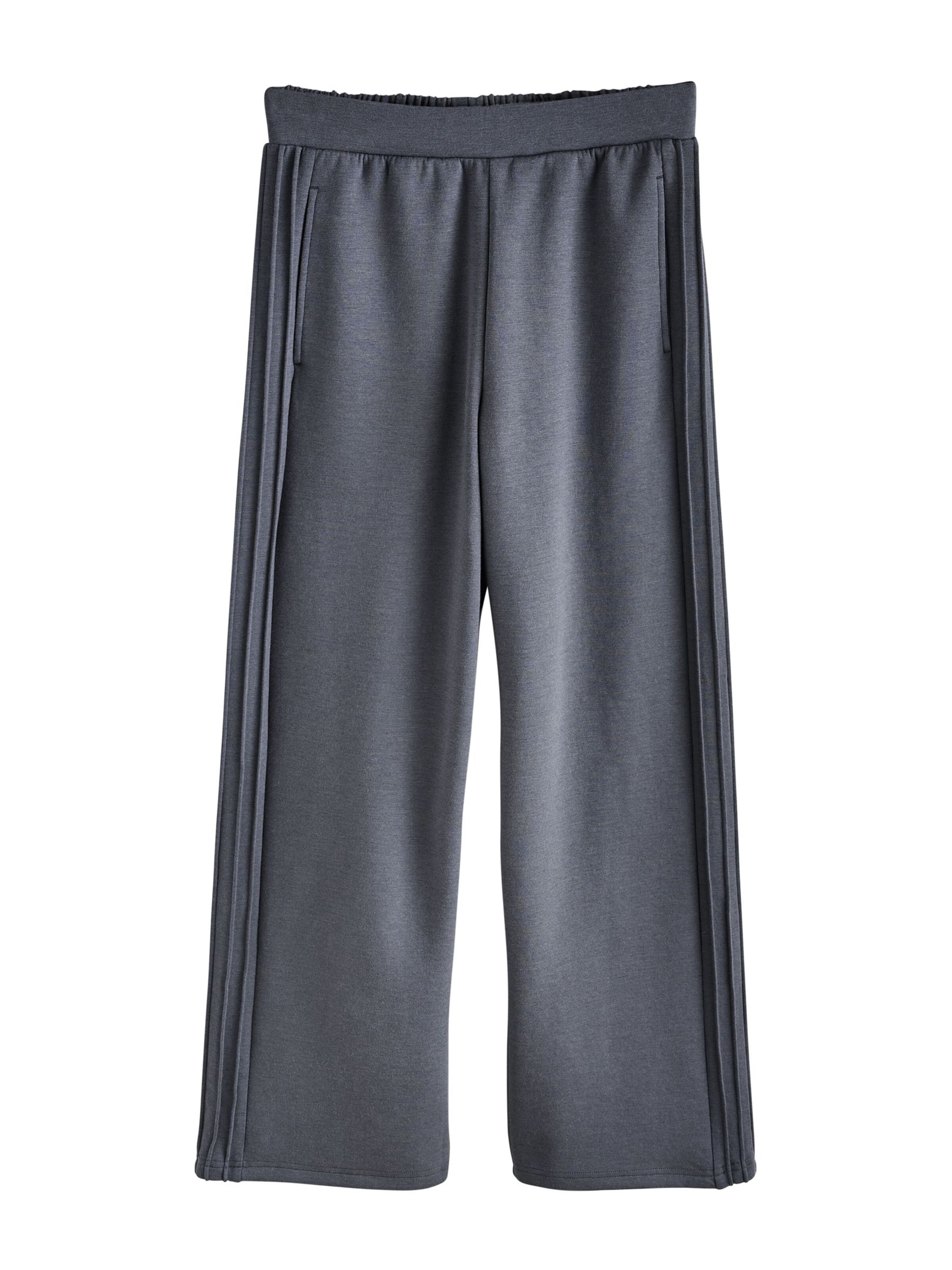 Next Wide leg Pants 'N. Premium' in Grey: front