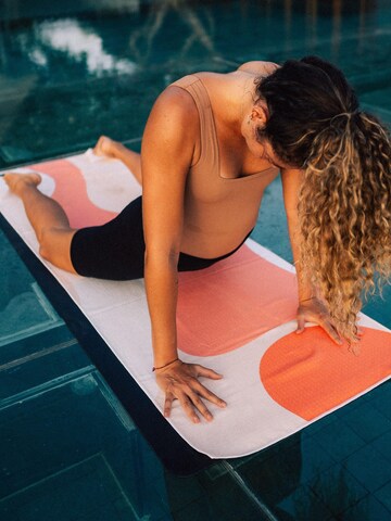 woodsandwaves Mat 'Inner Peace' in Orange