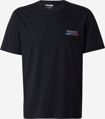 WRANGLER Póló 'SMALL_AMERICANA' - kék: elől